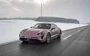 Cars wallpapers Porsche Taycan (Frozen Berry Metallic) - 2021