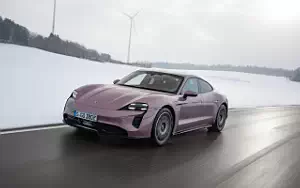 Cars wallpapers Porsche Taycan (Frozen Berry Metallic) - 2021