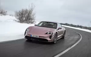 Cars wallpapers Porsche Taycan (Frozen Berry Metallic) - 2021