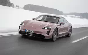 Cars wallpapers Porsche Taycan (Frozen Berry Metallic) - 2021