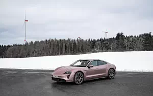 Cars wallpapers Porsche Taycan (Frozen Berry Metallic) - 2021