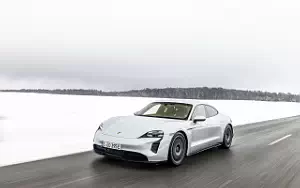 Cars wallpapers Porsche Taycan (Ice Grey Metallic) - 2021