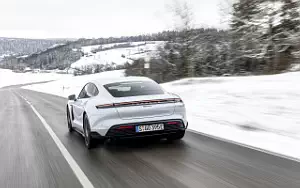 Cars wallpapers Porsche Taycan (Ice Grey Metallic) - 2021