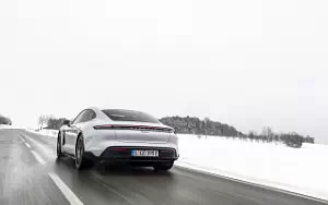Cars wallpapers Porsche Taycan (Ice Grey Metallic) - 2021