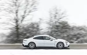 Cars wallpapers Porsche Taycan (Ice Grey Metallic) - 2021