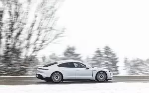 Cars wallpapers Porsche Taycan (Ice Grey Metallic) - 2021