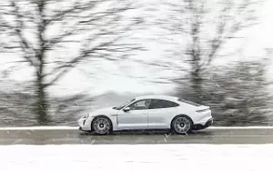 Cars wallpapers Porsche Taycan (Ice Grey Metallic) - 2021