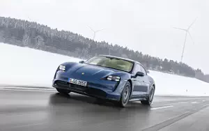 Cars wallpapers Porsche Taycan (Neptune Blue) - 2021