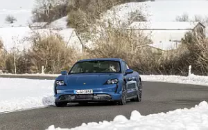 Cars wallpapers Porsche Taycan (Neptune Blue) - 2021