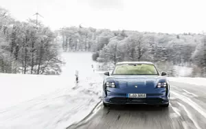 Cars wallpapers Porsche Taycan (Neptune Blue) - 2021
