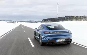 Cars wallpapers Porsche Taycan (Neptune Blue) - 2021