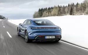 Cars wallpapers Porsche Taycan (Neptune Blue) - 2021