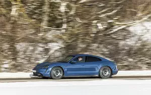 Cars wallpapers Porsche Taycan (Neptune Blue) - 2021