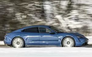 Cars wallpapers Porsche Taycan (Neptune Blue) - 2021