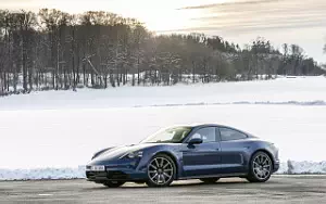 Cars wallpapers Porsche Taycan (Neptune Blue) - 2021