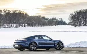 Cars wallpapers Porsche Taycan (Neptune Blue) - 2021