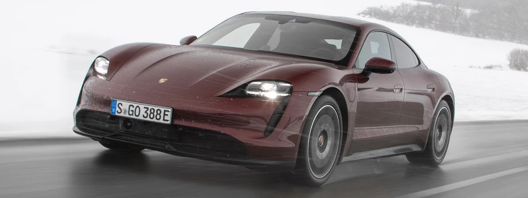 Cars wallpapers Porsche Taycan (Cherry Metallic) - 2021 - Car wallpapers