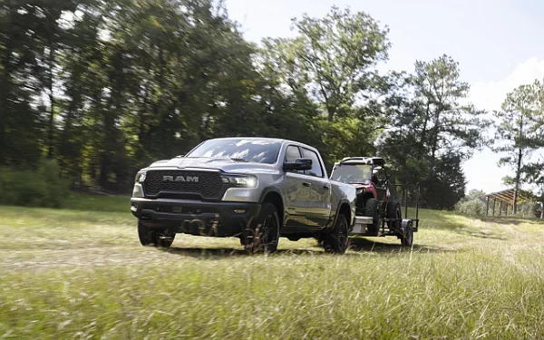 Cars wallpapers Ram 1500 Rebel (Billet Silver Metallic/Diamond Black) - 2024