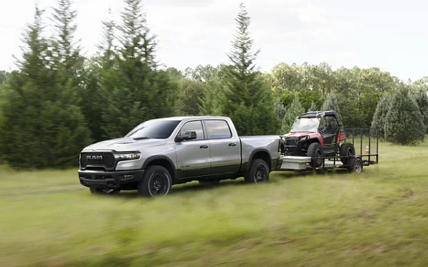 Cars wallpapers Ram 1500 Rebel (Billet Silver Metallic/Diamond Black) - 2024