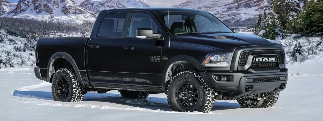 Cars wallpapers Ram 1500 Rebel Black Crew Cab - 2017 - Car wallpapers