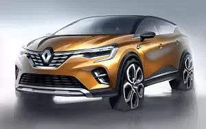 Cars desktop wallpapers Renault Captur - 2019