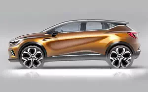 Cars desktop wallpapers Renault Captur - 2019