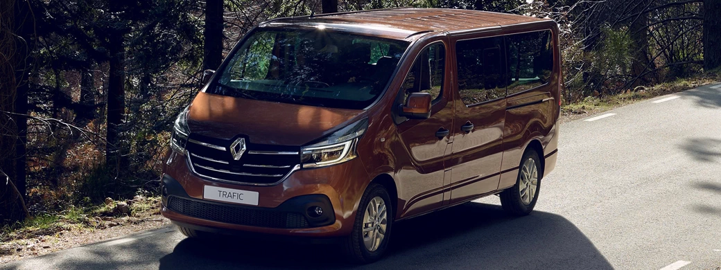 Cars desktop wallpapers Renault Trafic Minibus LWB - 2019 - Car wallpapers