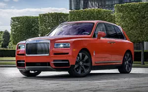 Cars wallpapers Rolls-Royce Cullinan Fux Orange - 2019