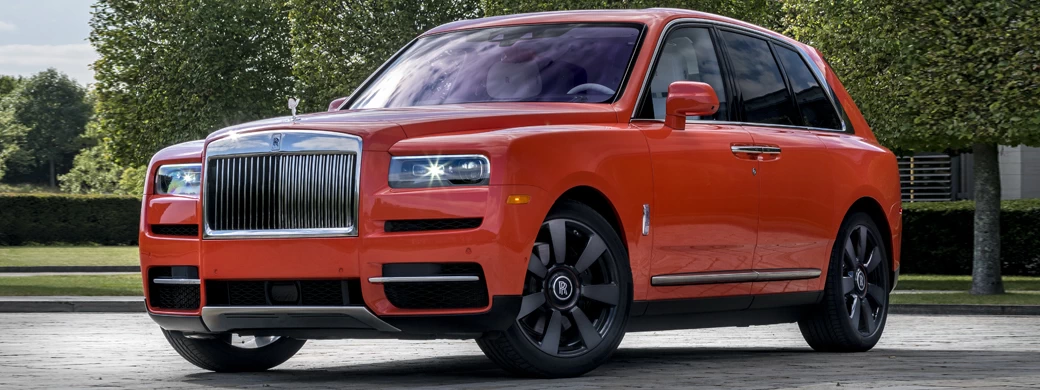Cars wallpapers Rolls-Royce Cullinan Fux Orange - 2019 - Car wallpapers