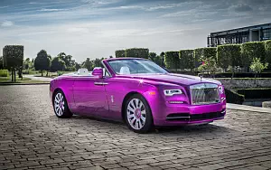 Cars wallpapers Rolls-Royce Dawn in Fuxia - 2017