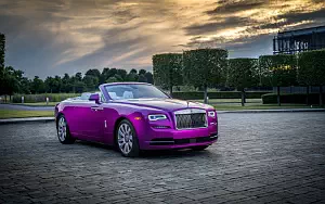 Cars wallpapers Rolls-Royce Dawn in Fuxia - 2017