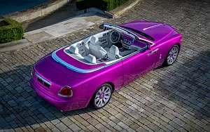 Cars wallpapers Rolls-Royce Dawn in Fuxia - 2017