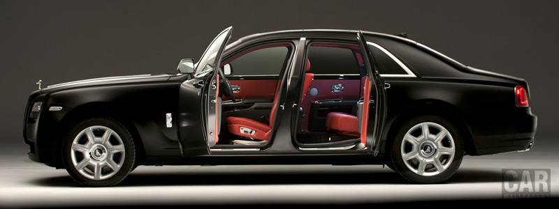 Cars wallpapers Rolls-Royce Ghost Matt Black - 2012 - Car wallpapers