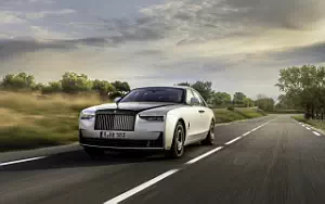 Cars wallpapers Rolls-Royce Black Badge Ghost Aesthete - 2025
