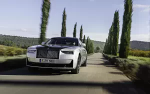 Cars wallpapers Rolls-Royce Black Badge Ghost Aesthete - 2025
