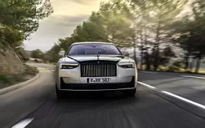 Cars wallpapers Rolls-Royce Black Badge Ghost Aesthete - 2025