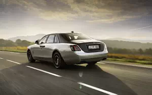 Cars wallpapers Rolls-Royce Black Badge Ghost Aesthete - 2025