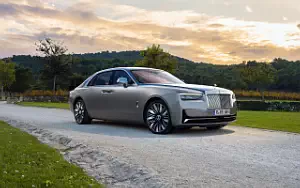 Cars wallpapers Rolls-Royce Ghost Extended (Witterings Blue and Silver) - 2025