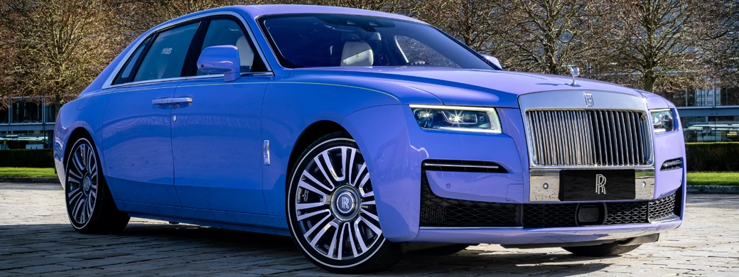 Cars desktop wallpapers Rolls-Royce Ghost Extended Expressionism - 2024 - Car wallpapers