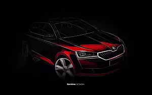 Cars wallpapers Skoda Fabia - 2018