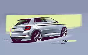 Cars wallpapers Skoda Fabia - 2018