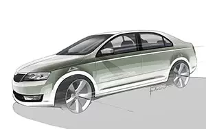 Cars wallpapers Skoda Rapid - 2012