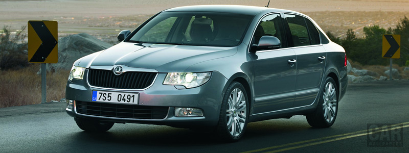 Cars wallpapers - Skoda Superb - Car wallpapers