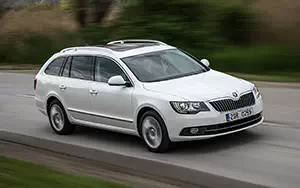 Cars wallpapers Skoda Superb Combi - 2013