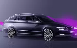 Cars wallpapers Skoda Superb Combi - 2013