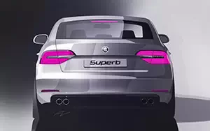 Cars wallpapers Skoda Superb - 2013