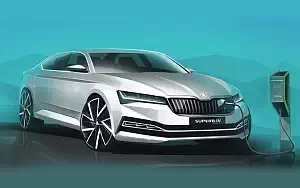 Cars wallpapers Skoda Superb iV - 2019