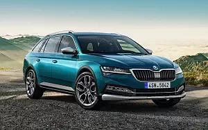 Cars wallpapers Skoda Superb Scout - 2019