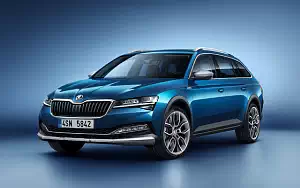 Cars wallpapers Skoda Superb Scout - 2019