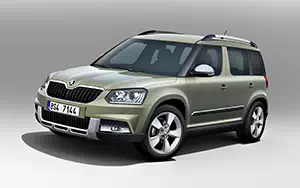 Cars wallpapers Skoda Yeti Outdoor - 2013